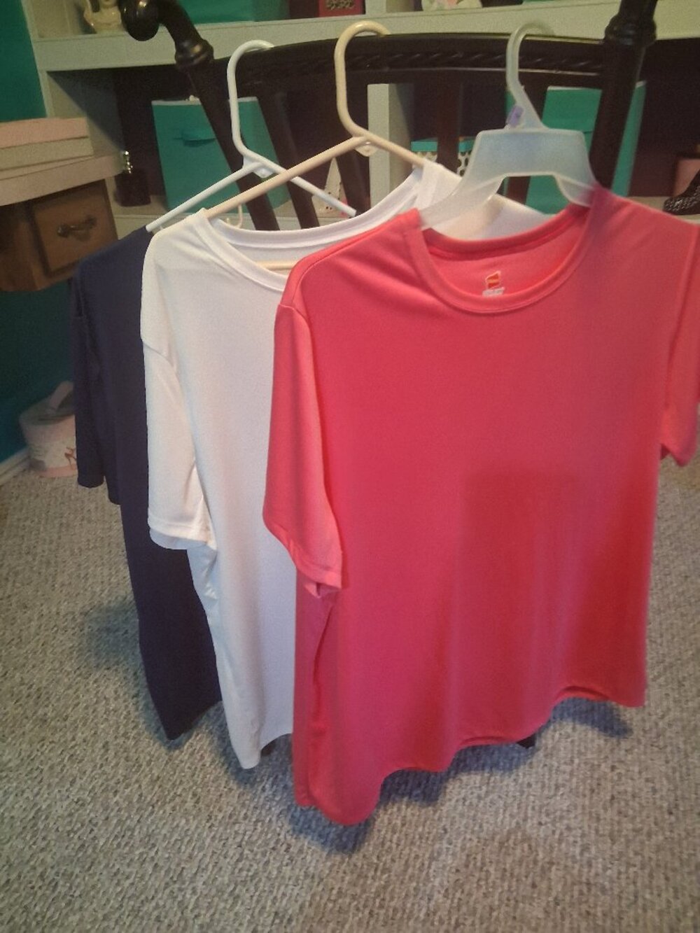 set of three Woman's Hanes cool dry tops 3X NEW